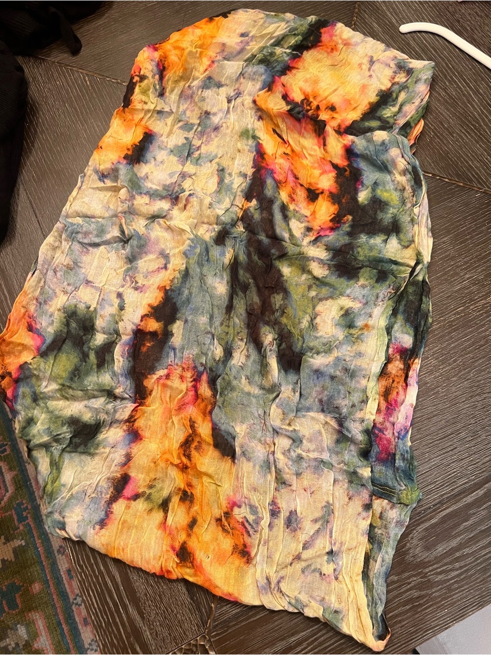 Anthropologie loop scarf Women’s Multicolor Tie-Dye